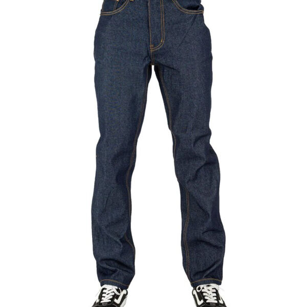 Men's Raw Denim Straight-Leg Jean Pants Thumbnail