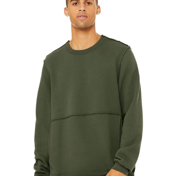 FWD Fashion Raw Seam Crewneck Sweatshirt Thumbnail